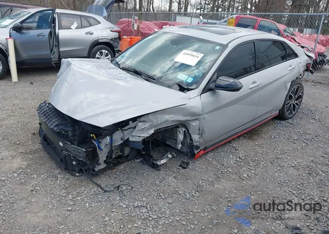 2023 Hyundai Elantra N from USA, damaged, VIN KMHLW4AK2PU009977
